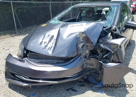 2015 Honda Civic Lx from USA, damaged, VIN 19XFB2F59FE106241